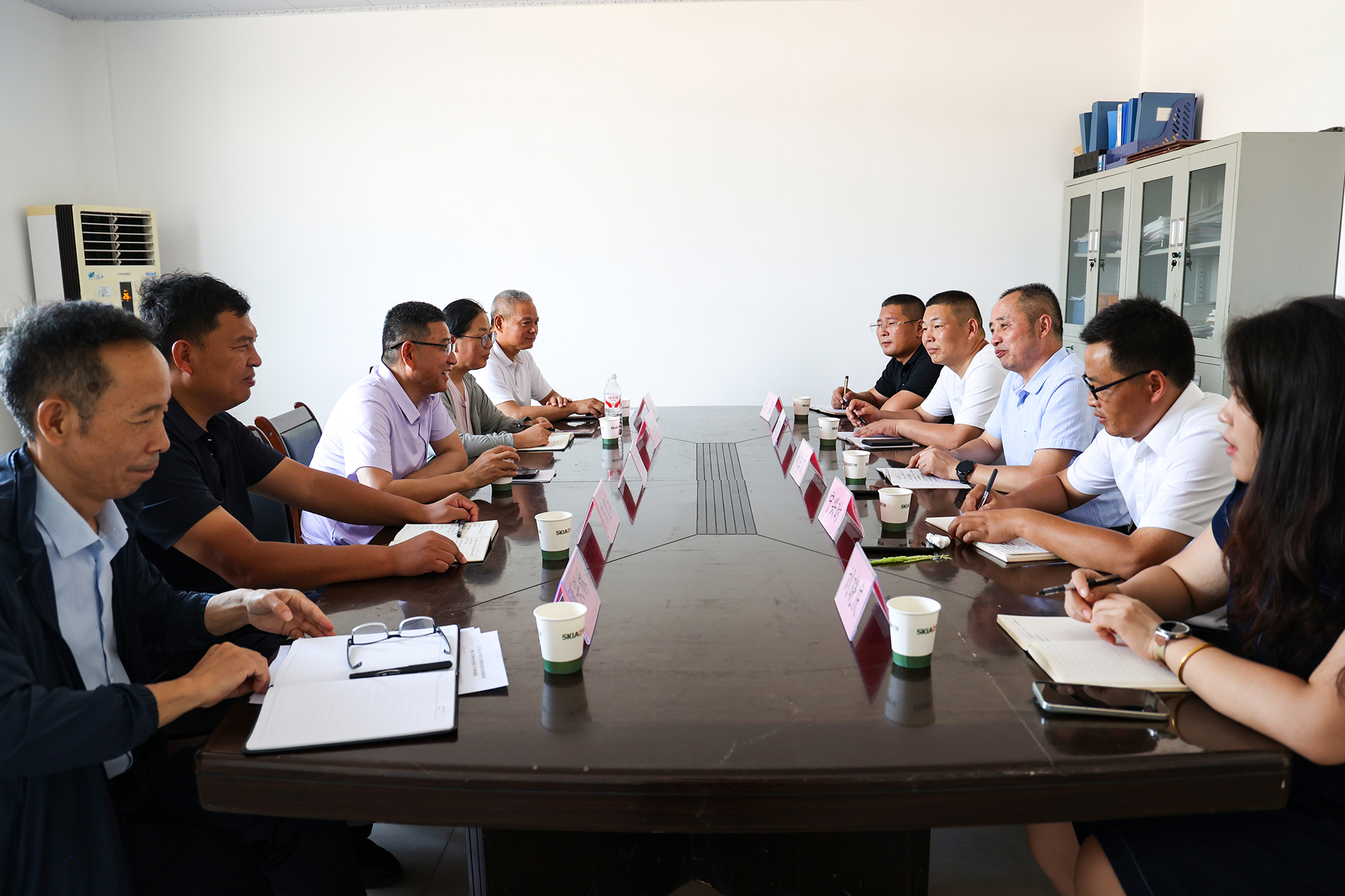 20250820 岗埠、五图河农场来云台参观调研.JPG