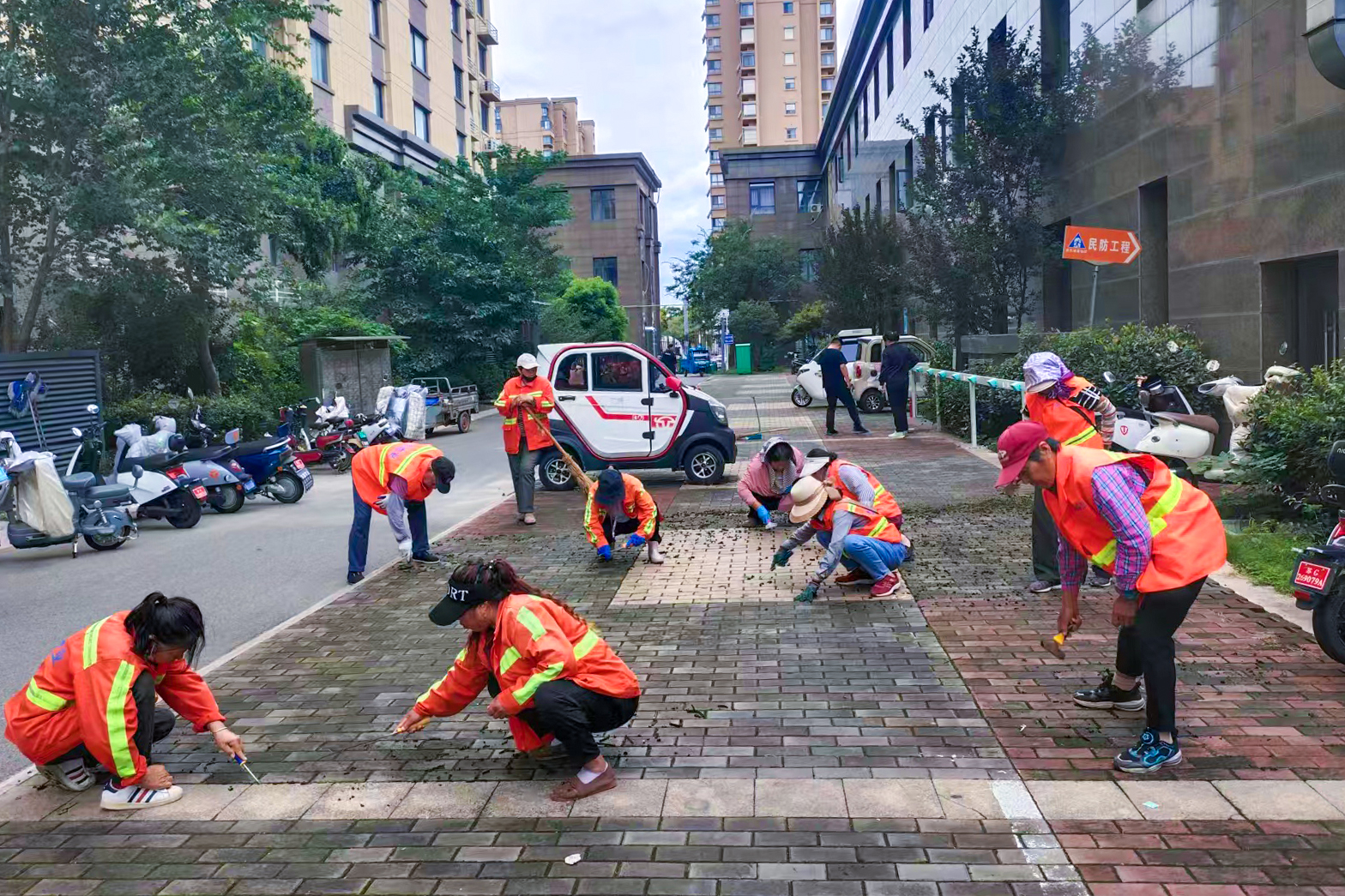 20250928 华泰物业凤凰星城项目部开展雨后专项清洁行动 (1).jpg